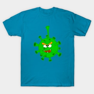 A Beautiful And Funny Coronavirus Covid-19 Will Decorate Your Things, As Well As Accessories, Perfect As A Present For Christmas And New Year. T-Shirt